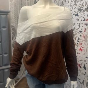 Off the shoulder sweater